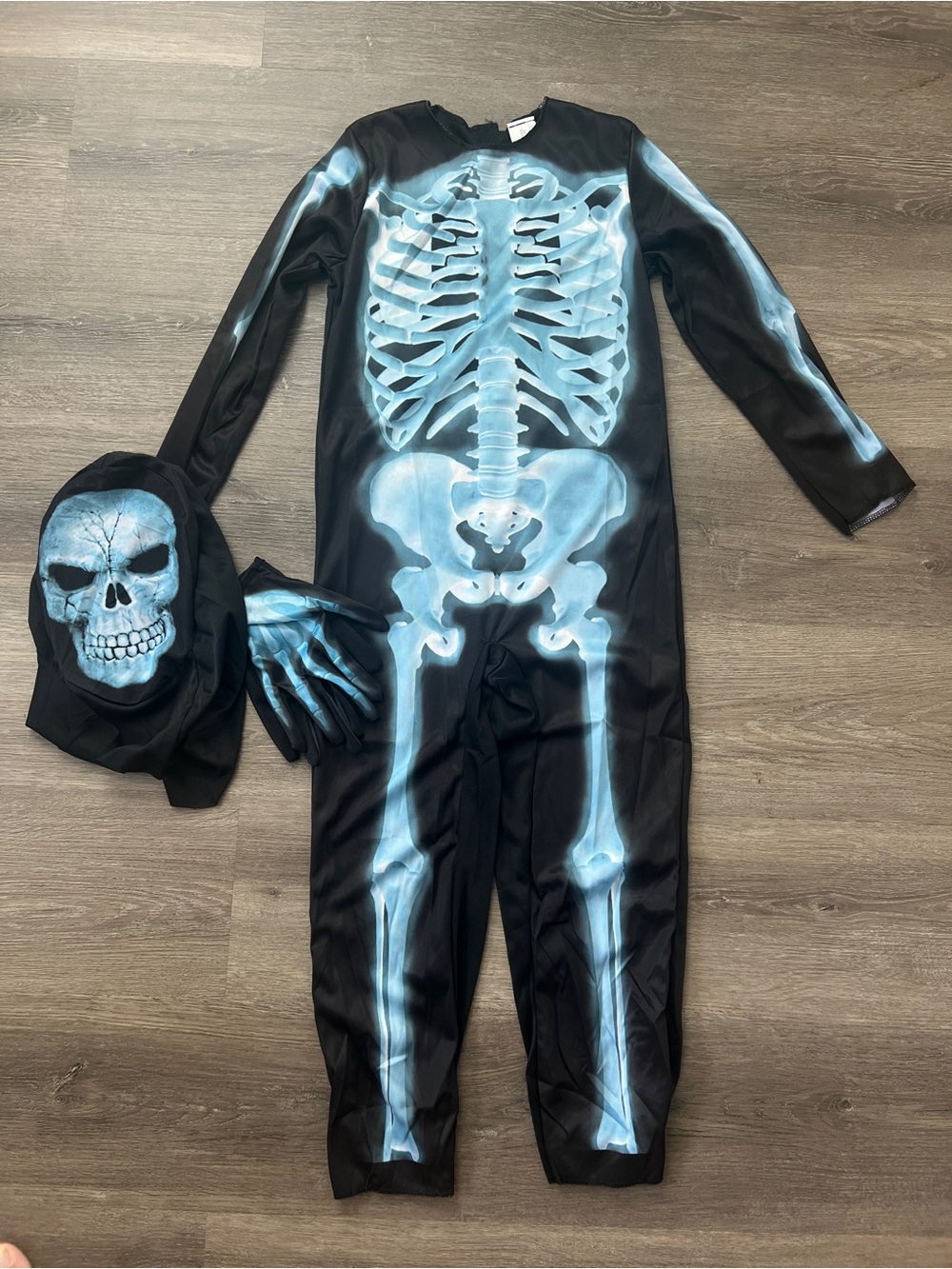 NWT Hyde & EEK! Kids X-Ray Skeleton Halloween Costume Size Small